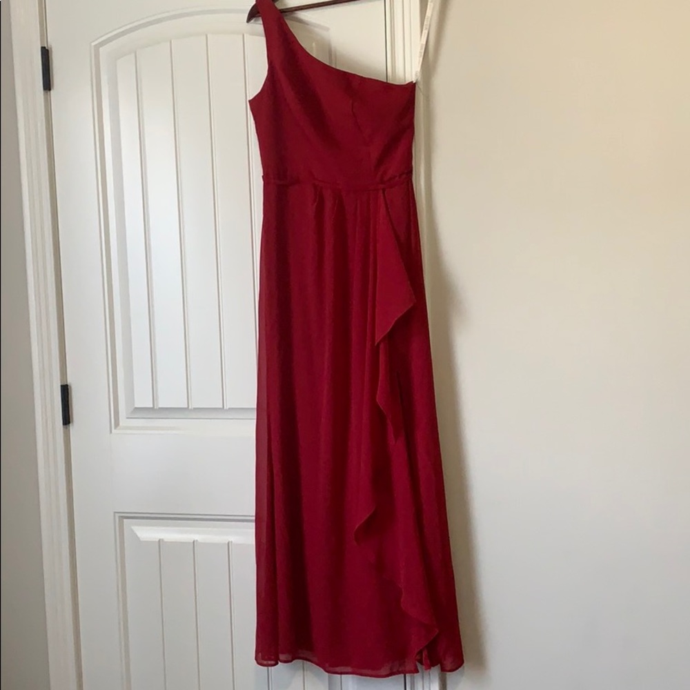David’s Bridal dress Apple Red